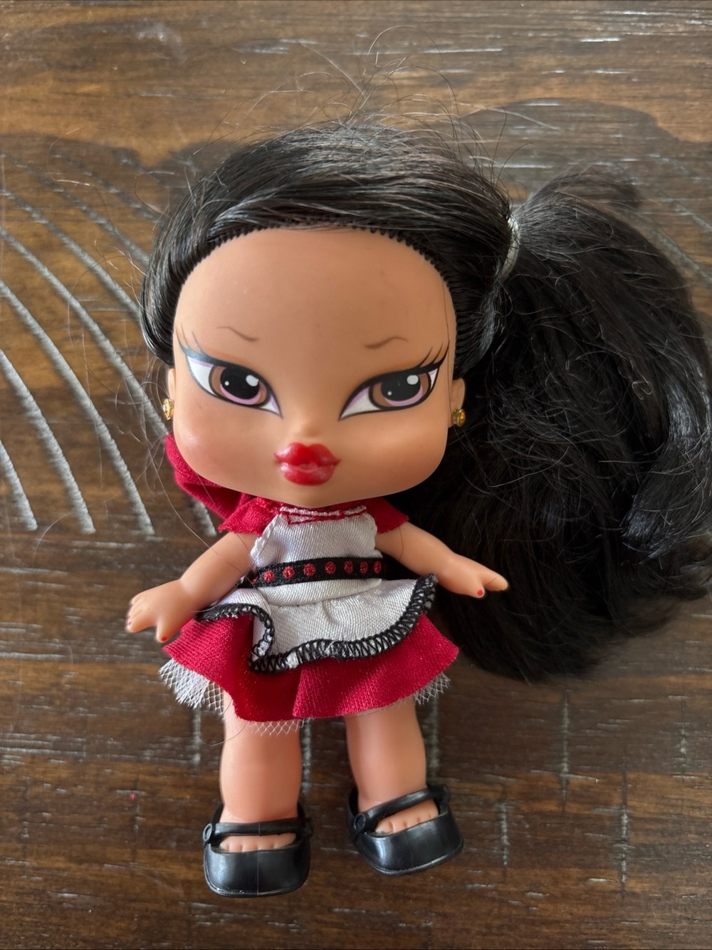 Baby Bratz Jade Doll Storybook Collection Little Red Riding Hood Dress/Shoes
